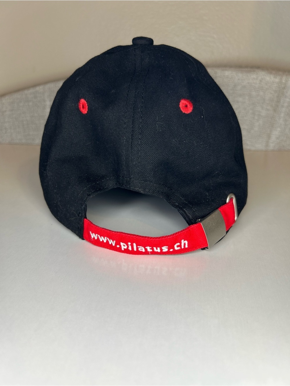 Pilatus Luzern Switzerland Red Dragon Embroidered Cotton Cap NEW - Picture 4 of 11